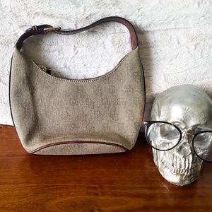 Dooney & Bourke Monogram Canvas Purse Logo Handbag